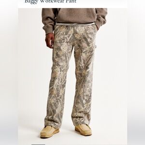 Abercrombie & Fitch baggy workwear pant 28x34